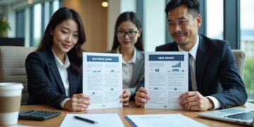 business loan vs grant